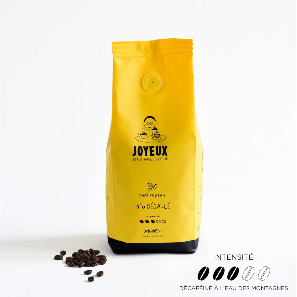 Specialty coffee beans N°0 le Décalé - 250 G - Café Joyeux