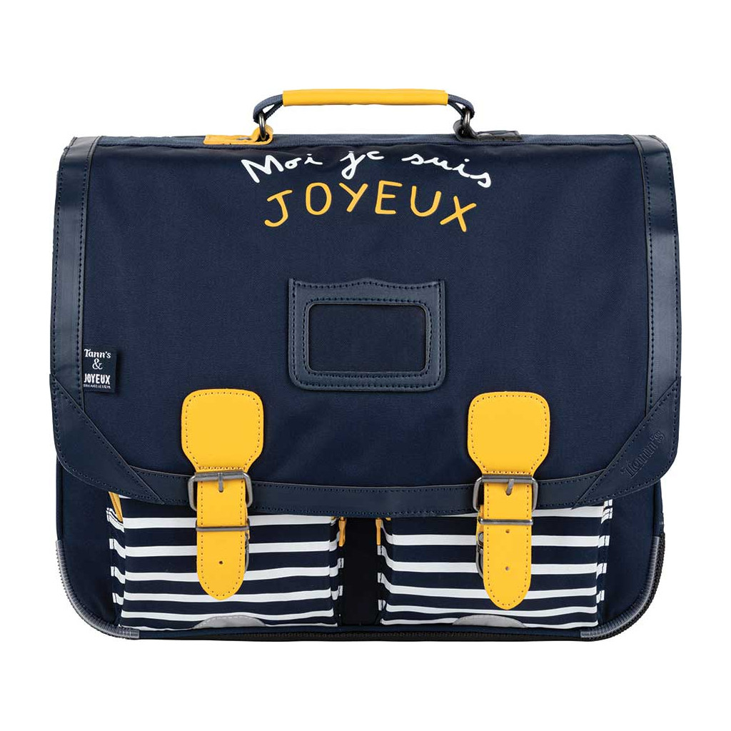 Tann's CAFE JOYEUX Joy 2 buckles satchel - front