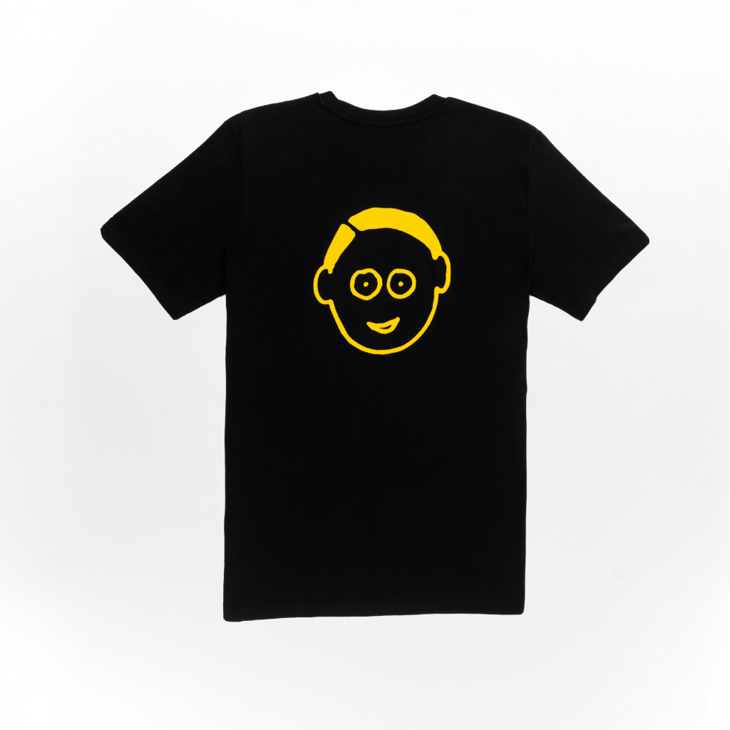 Café Joyeux - T shirt Adulte Noir - Face