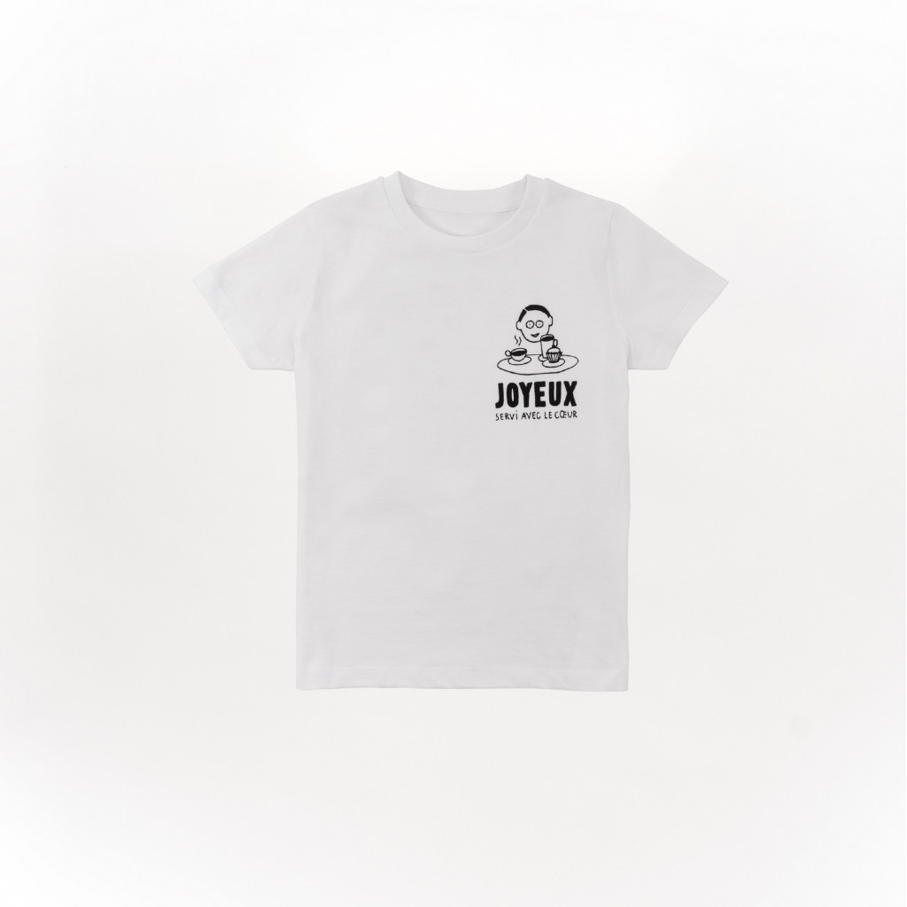 T Shirt Enfant Blanc - 14,40 € Café Joyeux - 1
