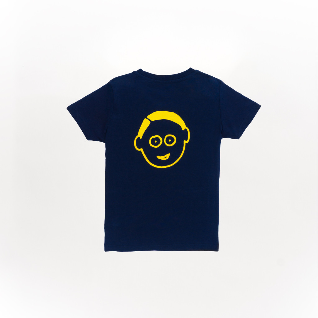 Café Joyeux - Child Navy T shirt - Back