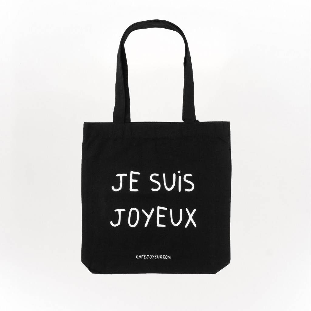 Café Joyeux - Tote bag "I'm happy"