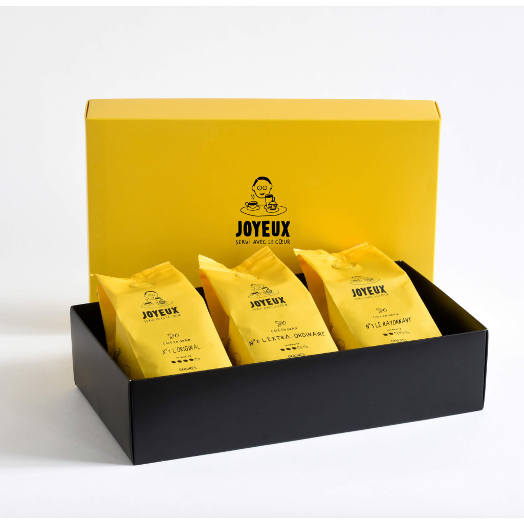 Coffret café Découverte. Les meilleurs cafés Découverte en coffret.