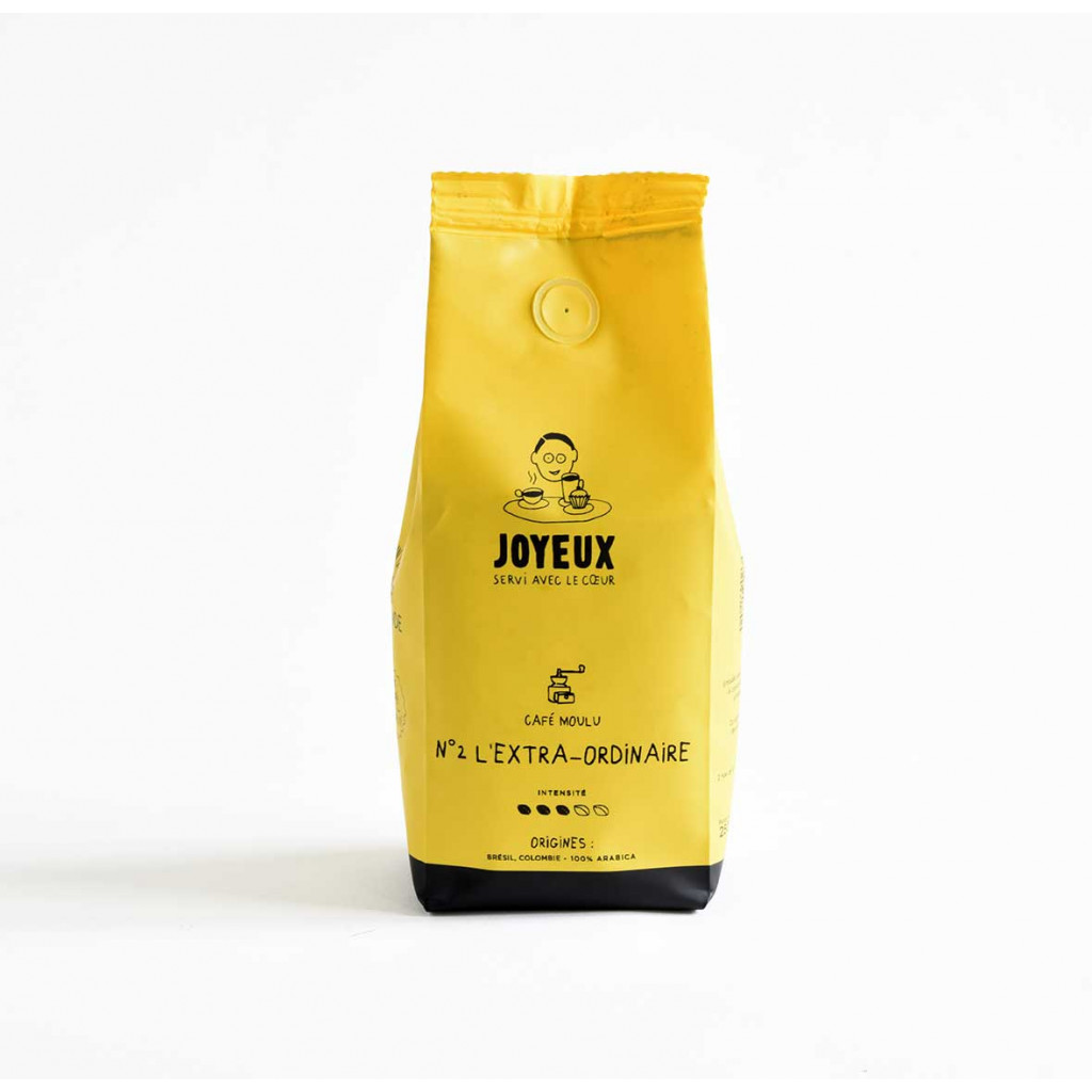 Our specialty coffee N°2 - l'Extra-Ordinaire - 250 gr ground
