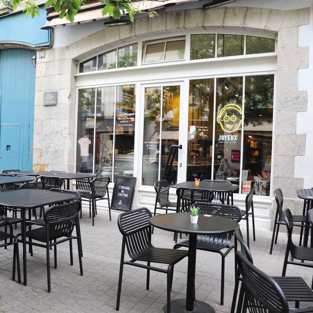 Café Joyeux Rennes, rue Vasselot : restaurant solidaire et inclusif en faveur du handicap mental et cognitif