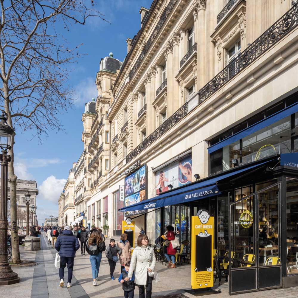 Café Joyeux Paris Champs-Elysées : découvrir notre restaurant social et solidaire sur l'avenue des Champs-Elysées