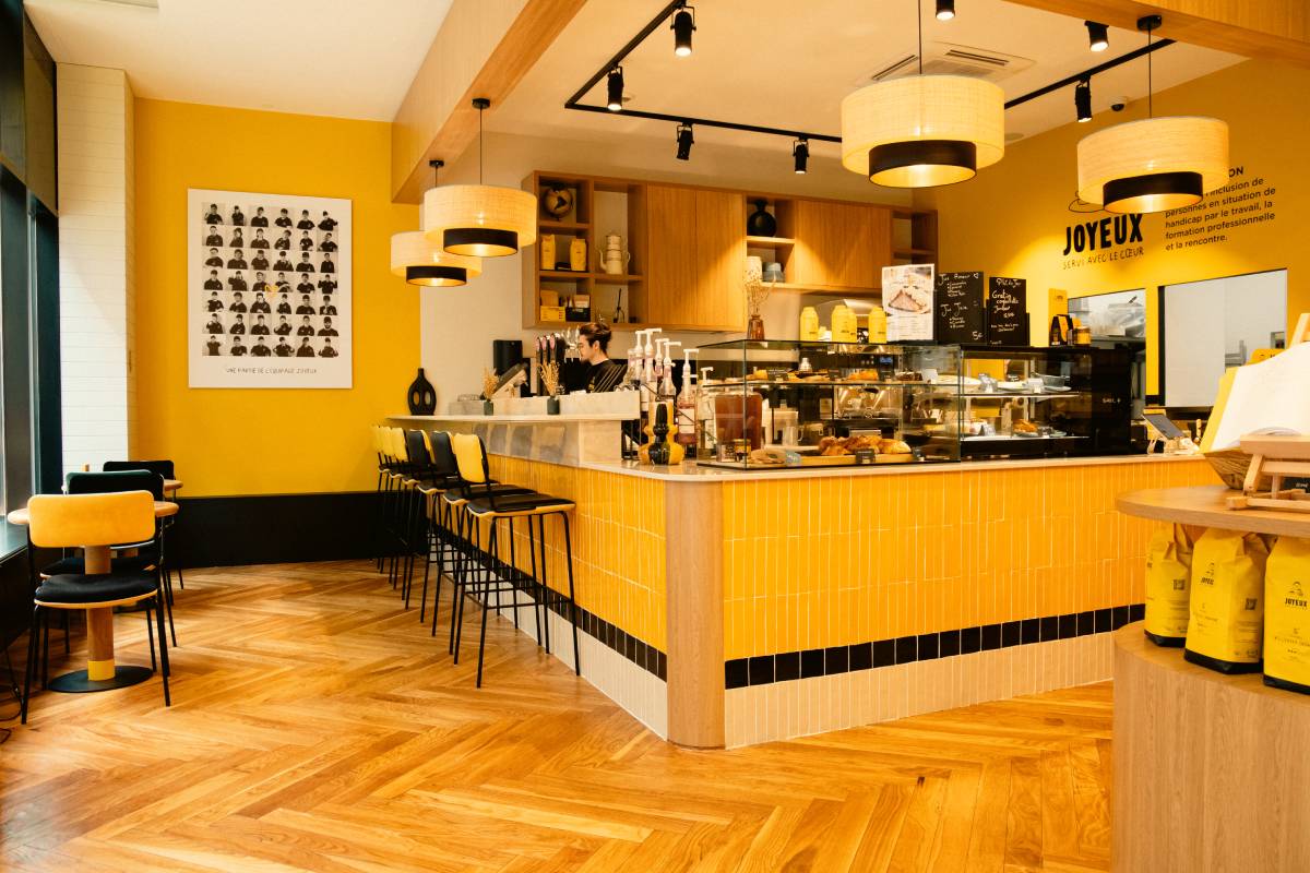 Café Joyeux Paris Saint-Philippe-du-Roule - comptoir