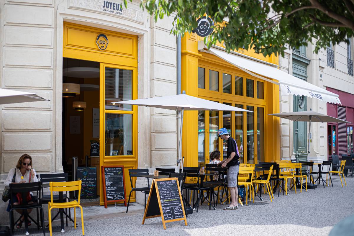 Café Joyeux Montpellier - devanture