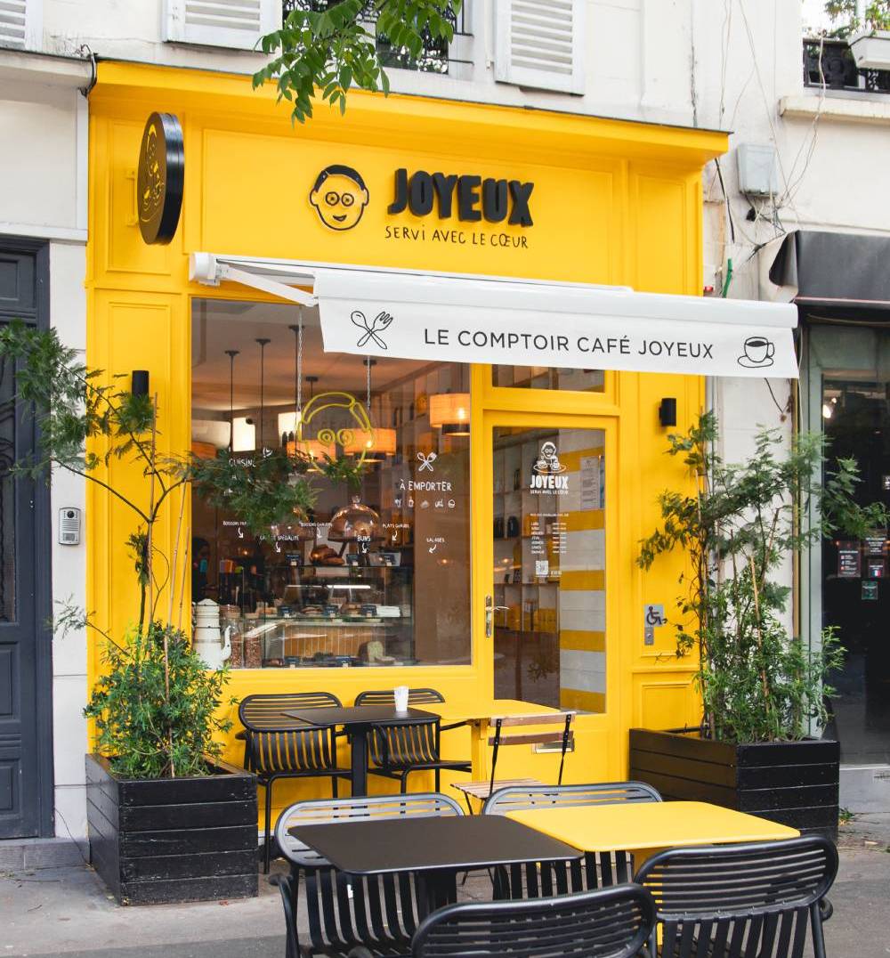 Café Joyeux Paris Batignolles: discover our inclusive restaurant, place Docteur Felix Lobligeois