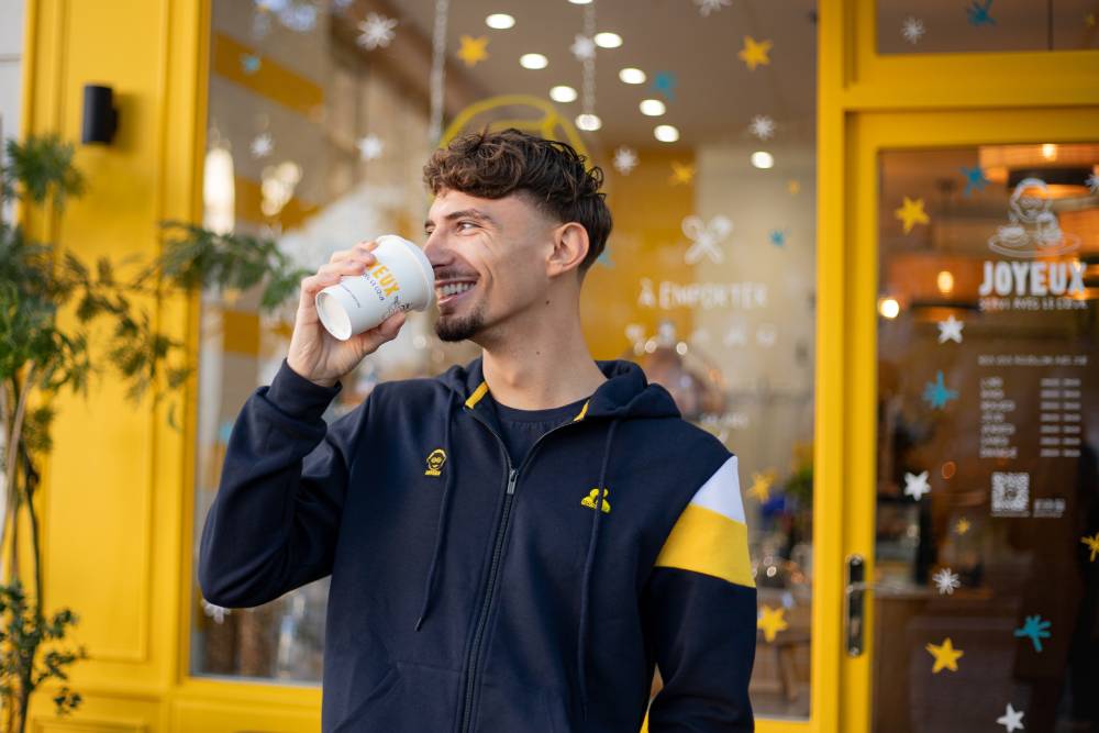 Nouvelle collaboration Le Coq Sportif et Café Joyeux