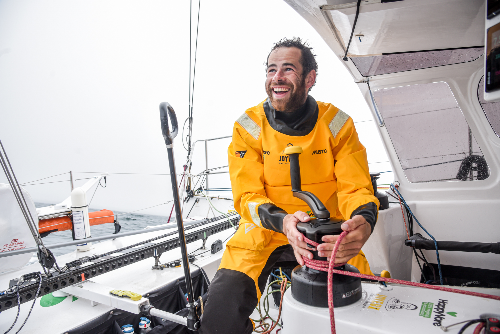 Café joyeux : Nicolas d'Estais, skipper nous raconte ses souvenirs en mer