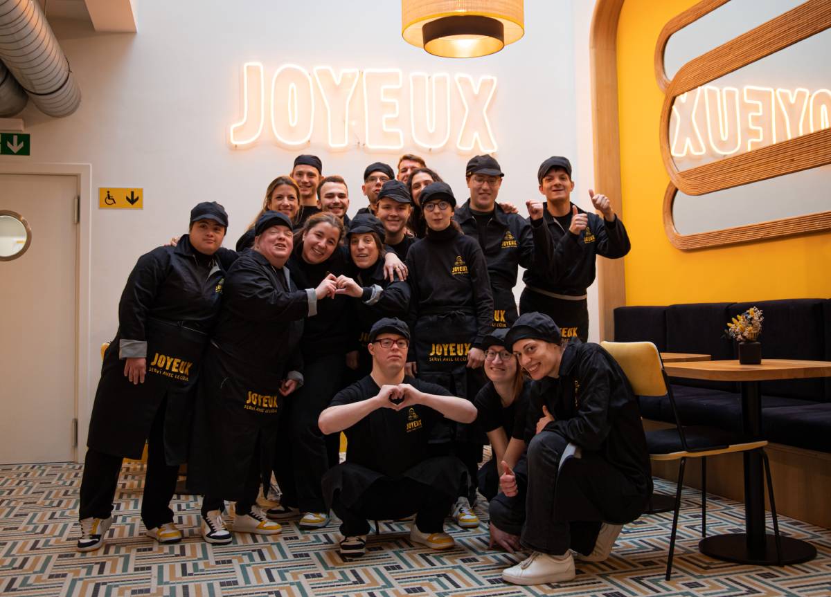 Café Joyeux : ouverture à Bruxelles d'un nouveau café restaurant en faveur du handicap et de l'inclusion Café Joyeux : à Bruxelles, un deuxième coffee shop en faveur du handicap et de l'inclusion