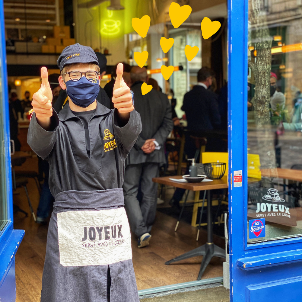 Café Joyeux: opening in Bordeaux of a restaurant for the mentally and cognitively disabled - BORDEAUX TENDANCES